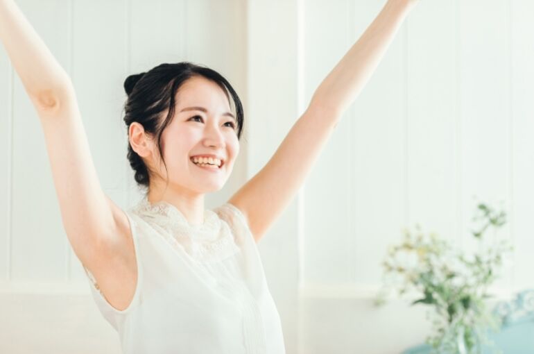 女性の写真