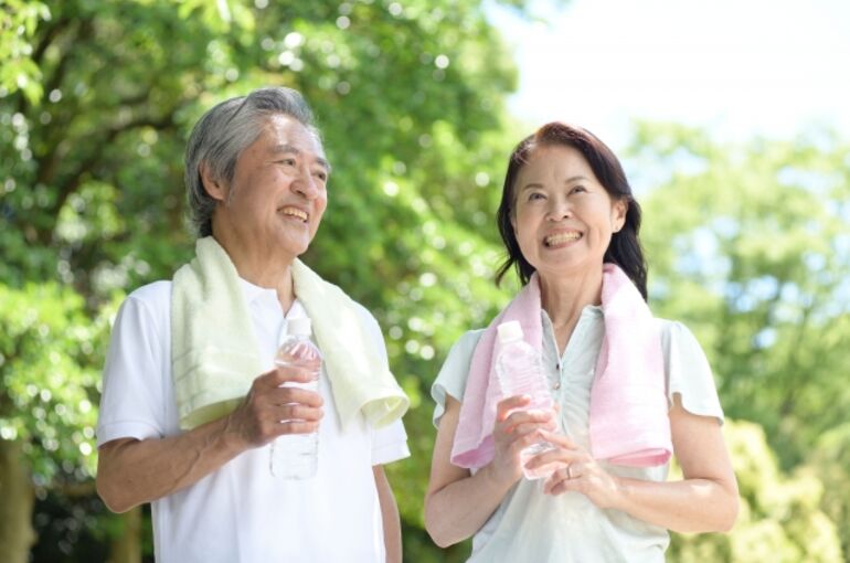 夫婦の写真